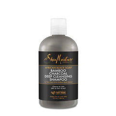 Sheamoisture African Black Soap Bamboo Charcoal Deep Cleansing Shampoo 354 Ml