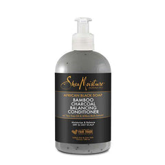 Sheamoisture African Black Soap Bamboo Charcoal Balancing Conditioner 384 Ml