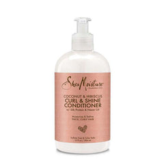 Sheamoisture Acondicionador Con Aclarado Curl & Shine Conditioner Coconut & Hibiscus 384ml