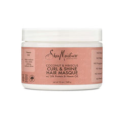 Sheamoisture Mascarilla Coconut & Hibiscus Curl & Shine Hair Masque 12.oz