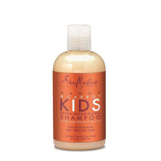 Sheamoisture champú extra-nourishing shampoo mango & carrot kids 236ml