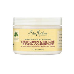 Sheamoisture Acondicionador Sin Aclarado Strengthen & Restore Leave-in Conditioner Jamaican Black Castor Oil  312ml