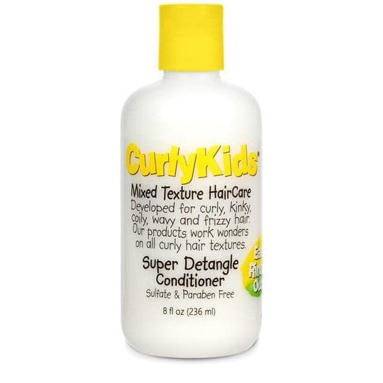 ACONDICIONADOR CON ACLARADO SUPER DETANGLING CONDITIONER CURLY KIDS 240ml - Beauty Fair Cosmetics