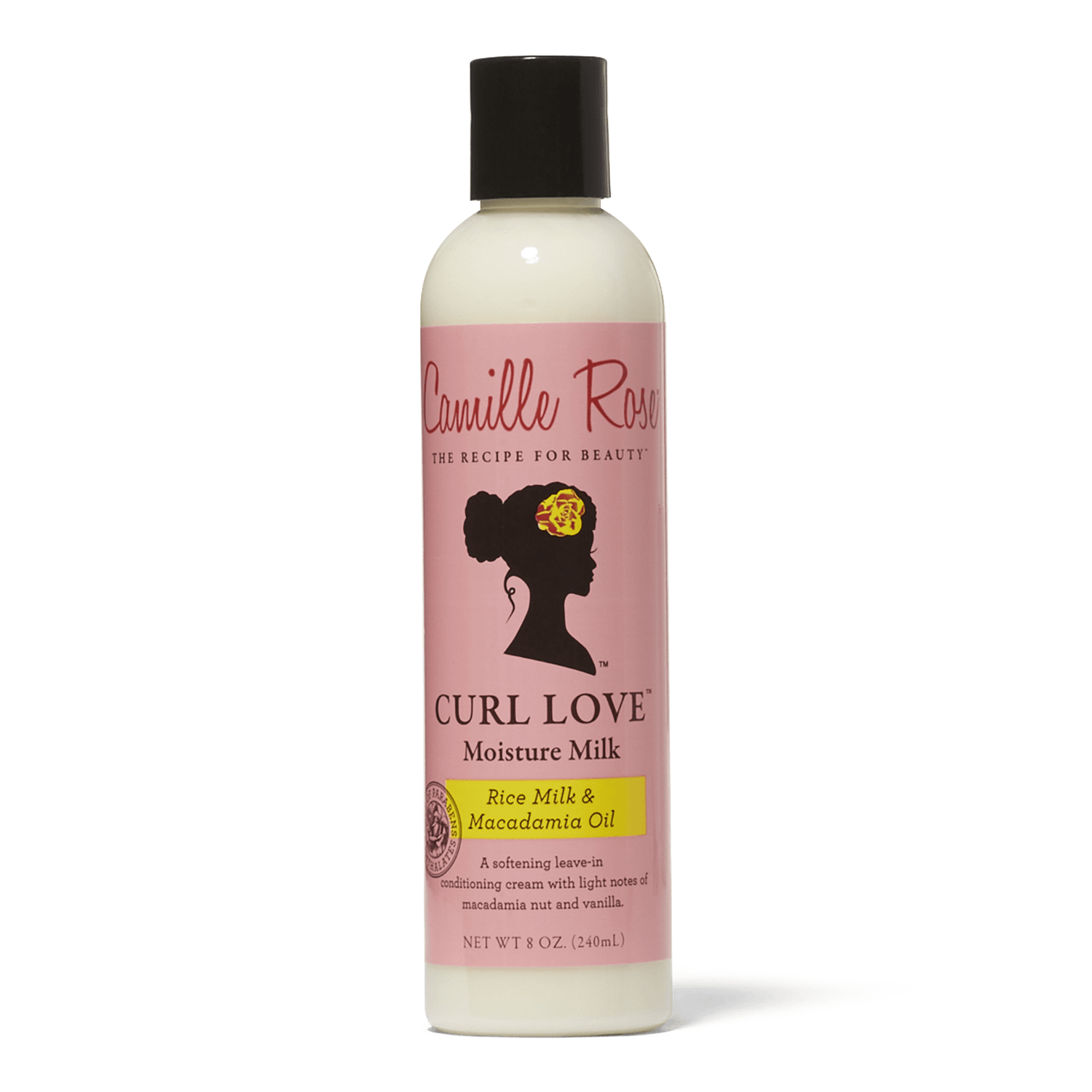 ACONDICIONADOR SIN ACLARADO CURL LOVE MOISTURE MILK CAMILLE ROSE NATURALS 240ml - Beauty Fair Cosmetics