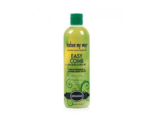 ACONDICIONADOR SIN ACLARADO EASY COMB LEAVE-IN DETANGLING & SOFTENING TEXTURE MY WAY 355ML - Beauty Fair Cosmetics