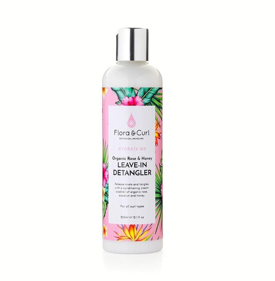 ACONDICIONADOR SIN ACLARADO ORGANIC ROSE & HONEY MILK LEAVE IN DETANGLER FLORA AND CURL 300ML - Beauty Fair Cosmetics