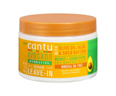 ACONDICIONADOR SIN ACLARADO REPARADOR AVOCADO HYDRATING REPAIR LEAVE-IN CANTU SHEA BUTTER 340g - Beauty Fair Cosmetics