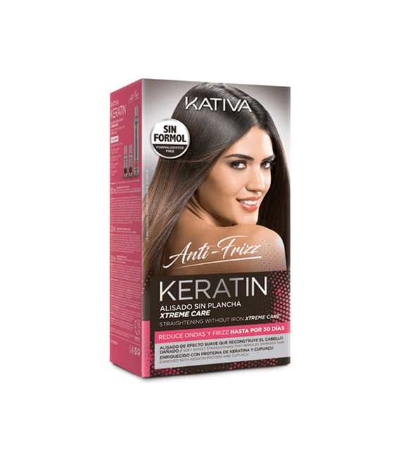 ALISADOR ANTI FRIZZ SIN PLANCHA XTREME CARE KATIVA - Beauty Fair Cosmetics