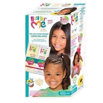 ALISADOR NO LYE HAIR RELAXER KIT 1 TOUCH UP CHILDREN'S JUST FOR ME (REGULAR) - Beauty Fair Cosmetics