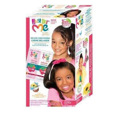 ALISADOR NO LYE HAIR RELAXER KIT 1 TOUCH UP CHILDREN'S JUST FOR ME (SUPER) - Beauty Fair Cosmetics