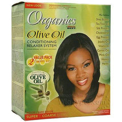 ALISADOR ORGANICS OLIVE OIL RELAXER KIT ORIGINAL AFRICA BEST TWIN PACK (SUPER) - Beauty Fair Cosmetics