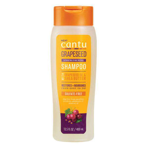 CANTU CHAMPÚ GRAPESEED STRENGTHENING SHAMPOO CANTU SHEA BUTTER 400ml - Beauty Fair Cosmetics