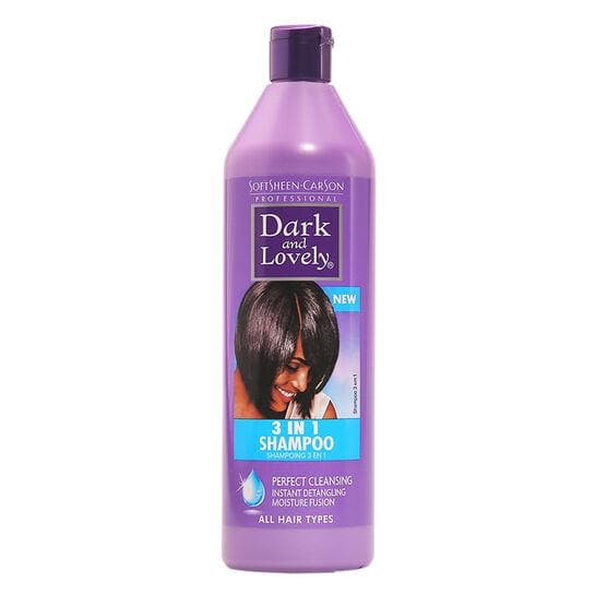 CHAMPU DARK AND LOVELY 3 IN 1 SHAMPOO 500ml - Beauty Fair Cosmetics