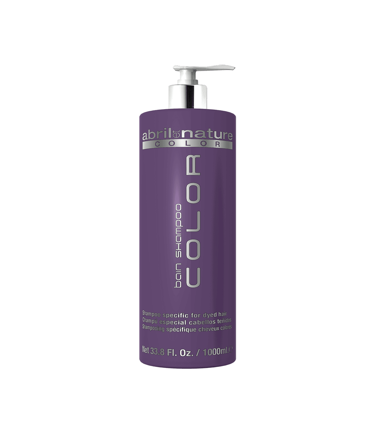 CHAMPÚ ESPECIAL CABELOOS TEÑIDOS BAIN SHAMPOO COLOR ABRIL ET NATURE 1000 ML - Beauty Fair Cosmetics
