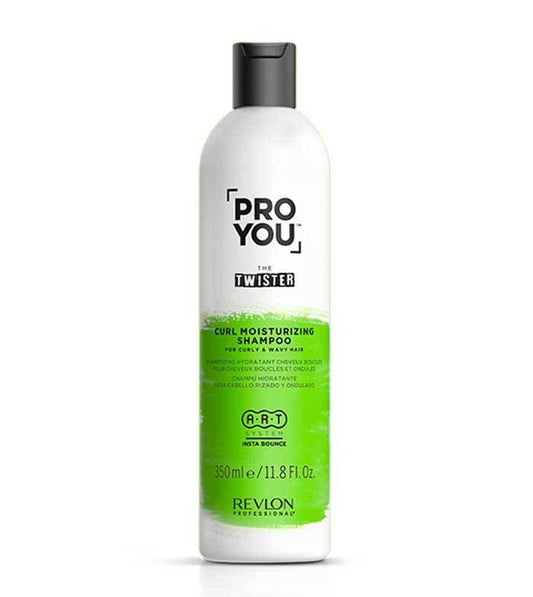 CHAMPÚ HIDRATANTE PARA CABELLO RIZADO THE TWISTER PRO YOU REVLON PROFFESIONAL 350 ML - Beauty Fair Cosmetics