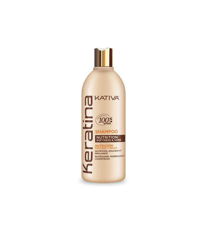 CHAMPU KERATINA NUTRICION KATIVA 500 ML - Beauty Fair Cosmetics