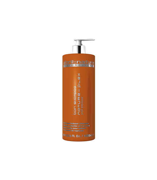 CHAMPÚ REDUCTOR DE LA ROTURA BAIN SHAMPOO NATURE PLEX ABRIL NATURE 1000 ML - Beauty Fair Cosmetics