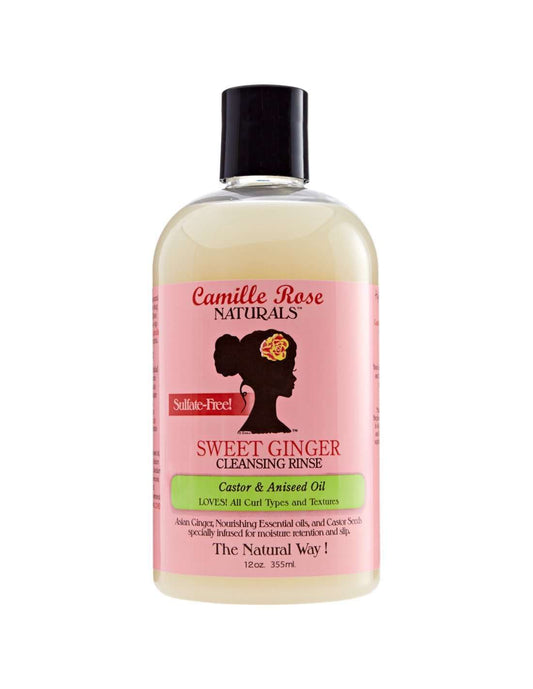 CHAMPÚ SWEET GINGER CLEANSING RINSE CAMILLE ROSE 355ml - Beauty Fair Cosmetics