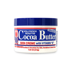 COCOA BUTTER CREMA HIDRATANTE HOLLYWOOD BEAUTY CREAM SKIN CARE 213 G - Beauty Fair Cosmetics