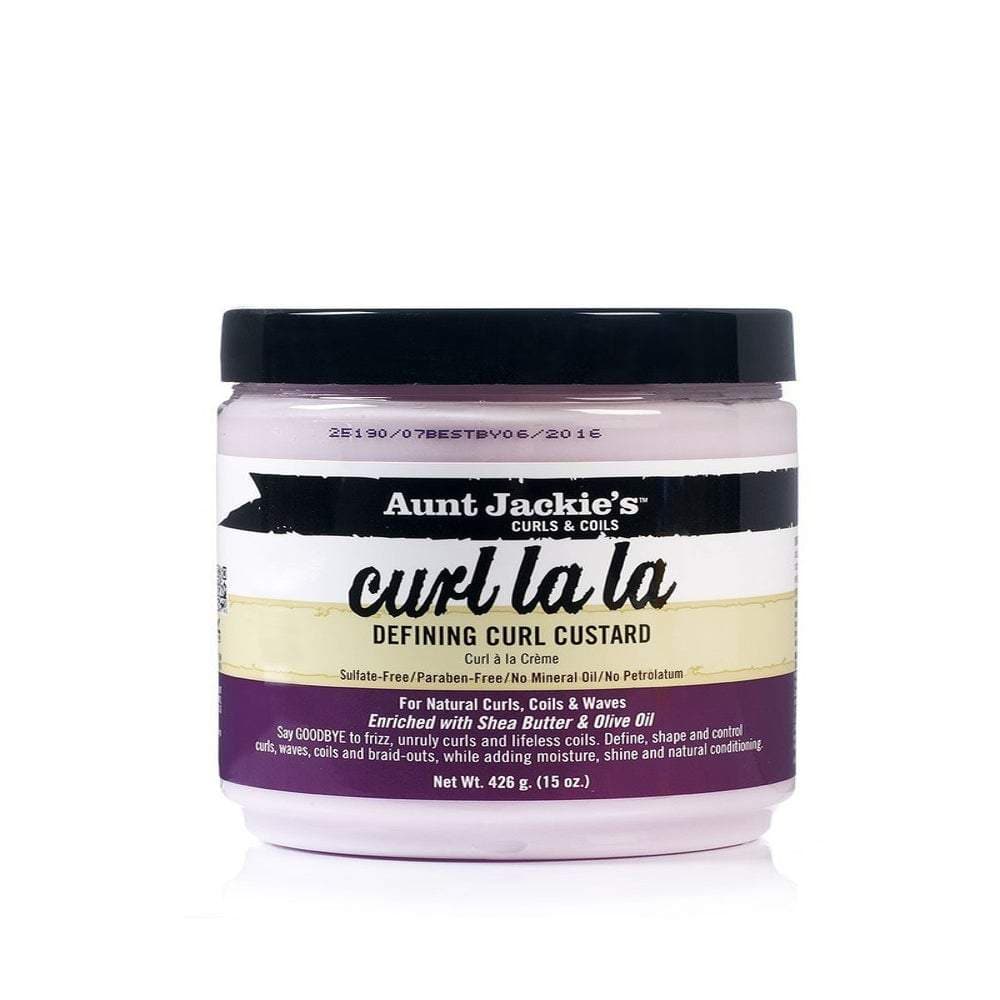 CREMA DE PEINADO CURL LA LA DEFINING CURL CUSTARD AUNT JACKIE'S CURLS & COILS 426ml - Beauty Fair Cosmetics