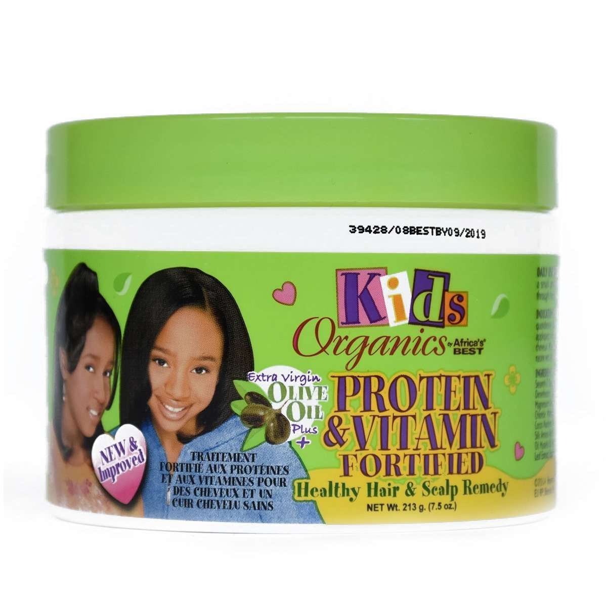 CREMA FORTIFICANTE PROTIEN 6 VITAMIN SCLAP REMEDY KIDS ORGANICS AFRICA BEST 213G - Beauty Fair Cosmetics