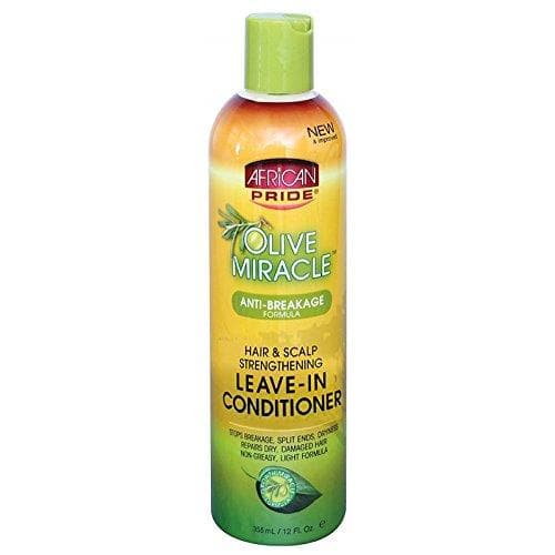 CREMA PEINADOR OLIVE MIRCLE LEAVE IN MOISTURE LOTION AFRICA PRIDE 355 ML - Beauty Fair Cosmetics