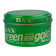 DAX GREEN & GOLD HAIE WAX 3.5oz - Beauty Fair Cosmetics