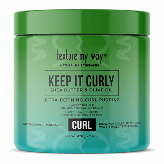 DEFINIDOR KEEP IT CURLY ULTRA-DEFINING CURL PUDDING TEXTURE MY WAY 426ML - Beauty Fair Cosmetics