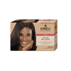 DR MIRACLES KIT NO-LYE RELAXER REGULAR (1 APLICACIÓN) - Beauty Fair Cosmetics