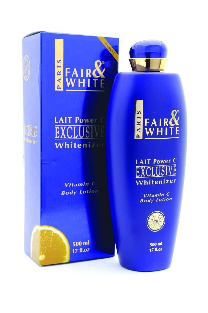 EXCLUSIVE BODY LOTION WITH PURE VITAMIN "C" FAIR & WHITE 500ML - Beauty Fair Cosmetics