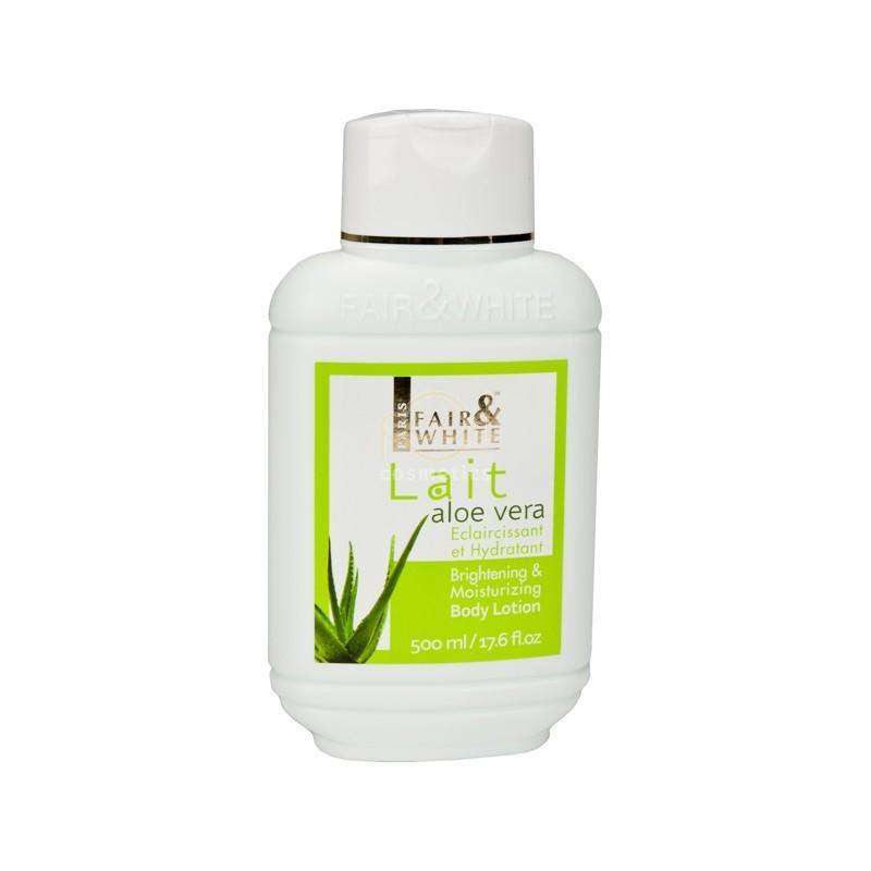 FAIR & WHITE ORIGINAL ALOE VERA MOISTURIZING LOTION 500ML - Beauty Fair Cosmetics