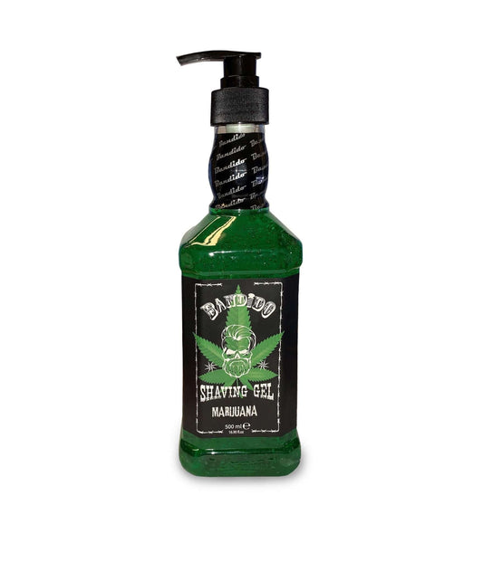 GEL DE AFEITAR SHAVING GEL MARIJUANA BANDIDO 500 ML - Beauty Fair Cosmetics