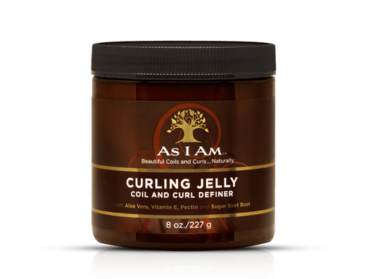 GEL DEFINIDOR CURLING JELLY AS I AM 8.oz - Beauty Fair Cosmetics