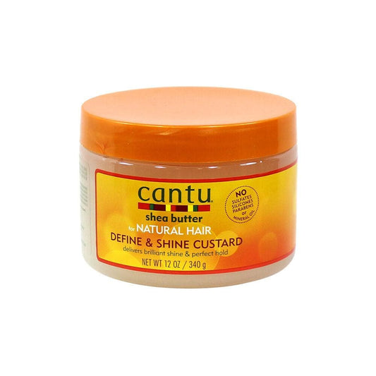 GEL DEFINIDOR DEFINE & SHINE CUSTARD CANTU SHEA BUTTER 340g - Beauty Fair Cosmetics