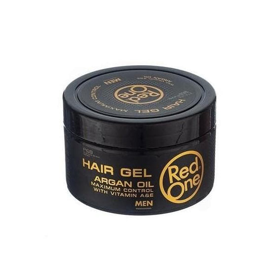 GEL PARA EL CABELLO ACEITE DE ARGAN HAIR GEL RED ONE 450 ML - Beauty Fair Cosmetics