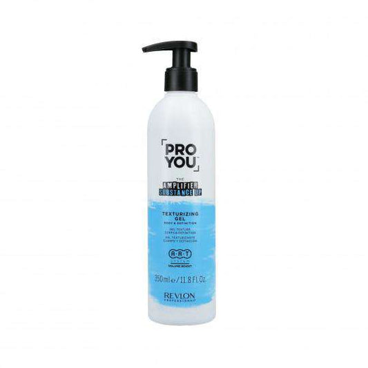 GEL PARA EL CABELLO PARA ESTRUCTURA Y BRILLO AMPLIFIER PROYOU REVLON PROFESSIONAL 350 ML - Beauty Fair Cosmetics