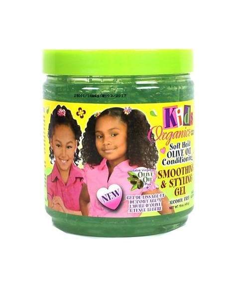 GEL PEINADOR SMOOTHING & STYLING GEL KIDS ORGANICS 424 ML - Beauty Fair Cosmetics