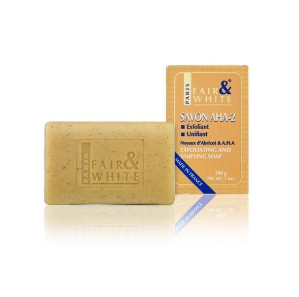 JABÓN AHA EXFOLIATING SOAP ORIGINAL FAIR & WHITE 200G - Beauty Fair Cosmetics