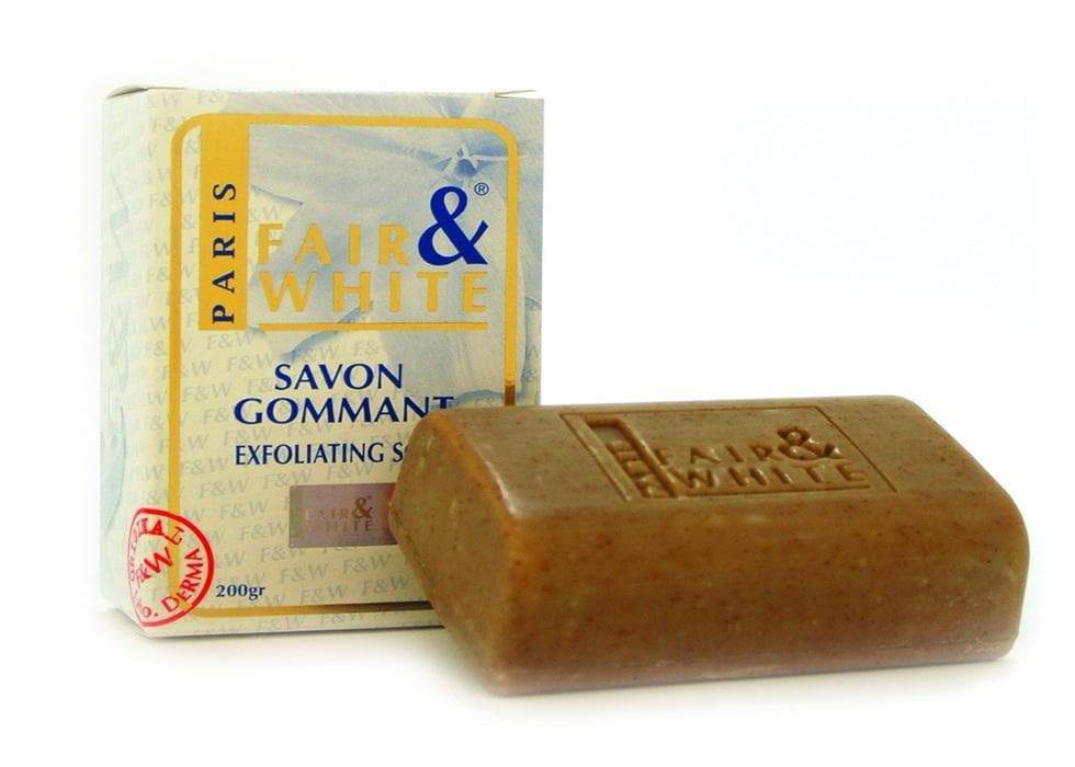 JABÓN EXFOLIATING SOAP FAIR & WHITE 200 GM - Beauty Fair Cosmetics