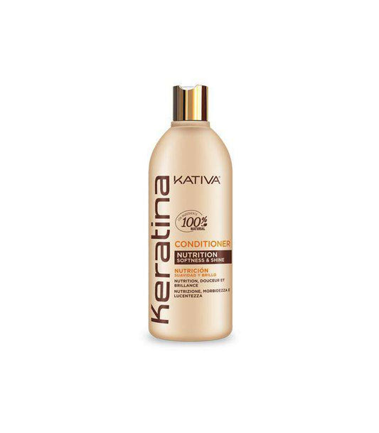 KERATINA ACONDICIONADOR NUTRICION KATIVA 500 ML - Beauty Fair Cosmetics