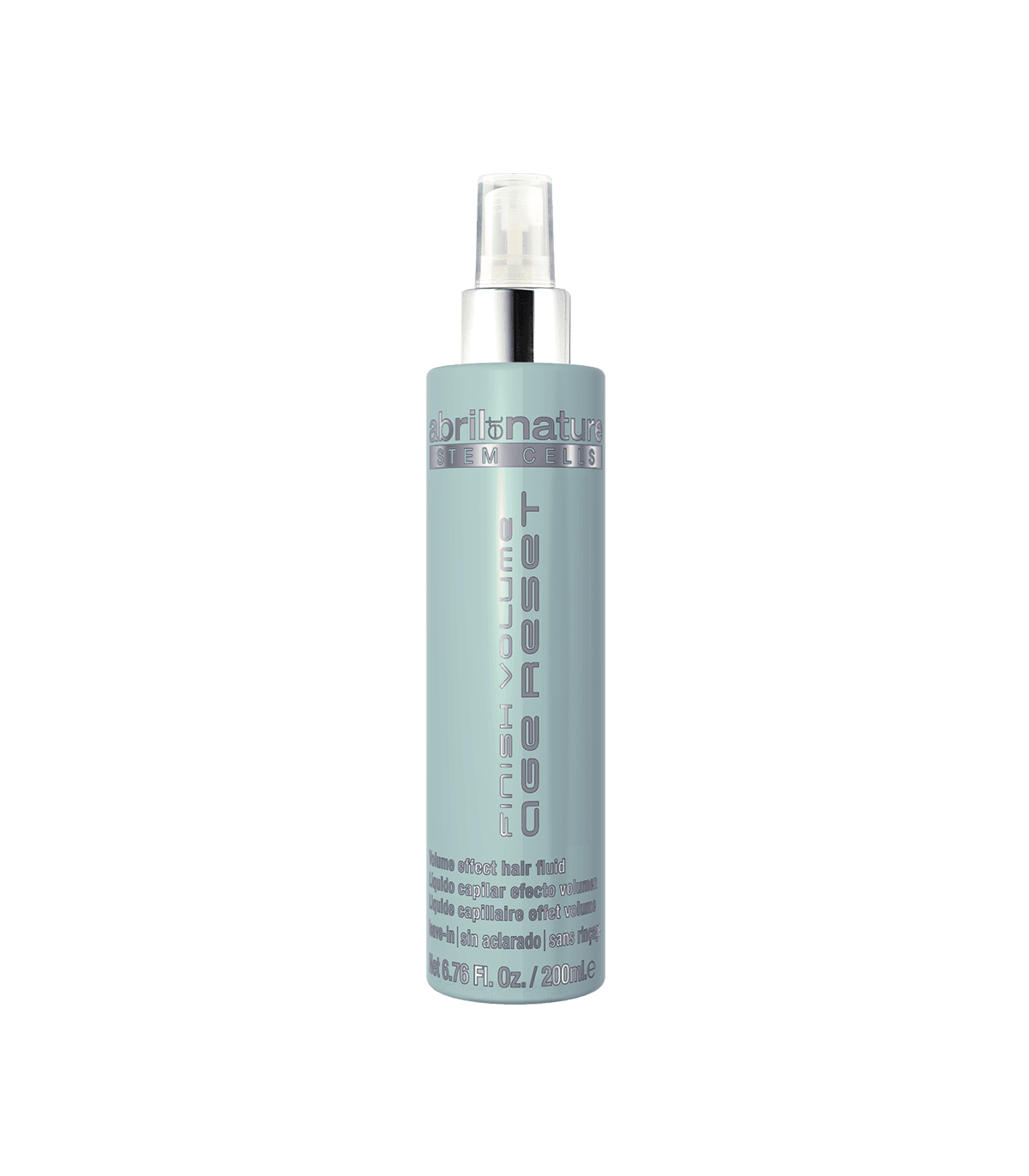 LIQUIDO VEGAN CAOILAR EFECTO VOLUMEN FINISH VOLUME AGE RESET ABRIL ET NATURE 200 ML - Beauty Fair Cosmetics