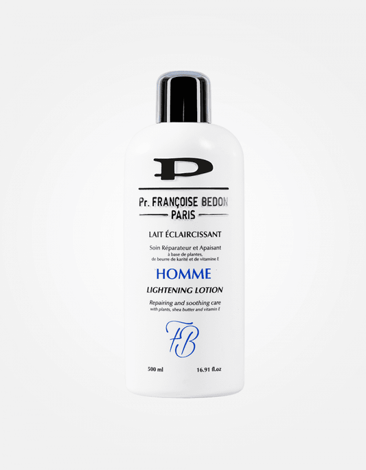 LOCION HOMME LIGHTENING BODY LOTION PROF. FRANCOISE BEDON 500 ML - Beauty Fair Cosmetics