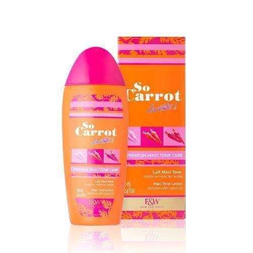 LOCION SO CARROT SO WHITE PERMIUM BODY CARE FAIR & WHITE 500ML - Beauty Fair Cosmetics