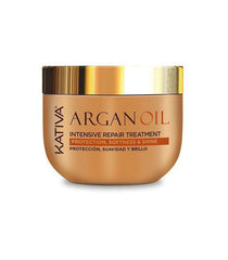 MASCARILLA ACEITE DE ARGAN OIL TRATAMIENTO INTENSIVO KATIVA 250 ML - Beauty Fair Cosmetics