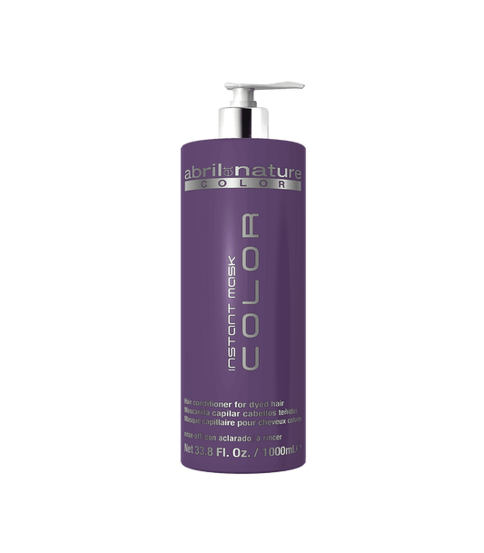 MASCARILLA CAPILAR CABELLOS TEÑIDOS INSTANT MASK COLOR ABRIL ET NATURAL 1000 ML - Beauty Fair Cosmetics