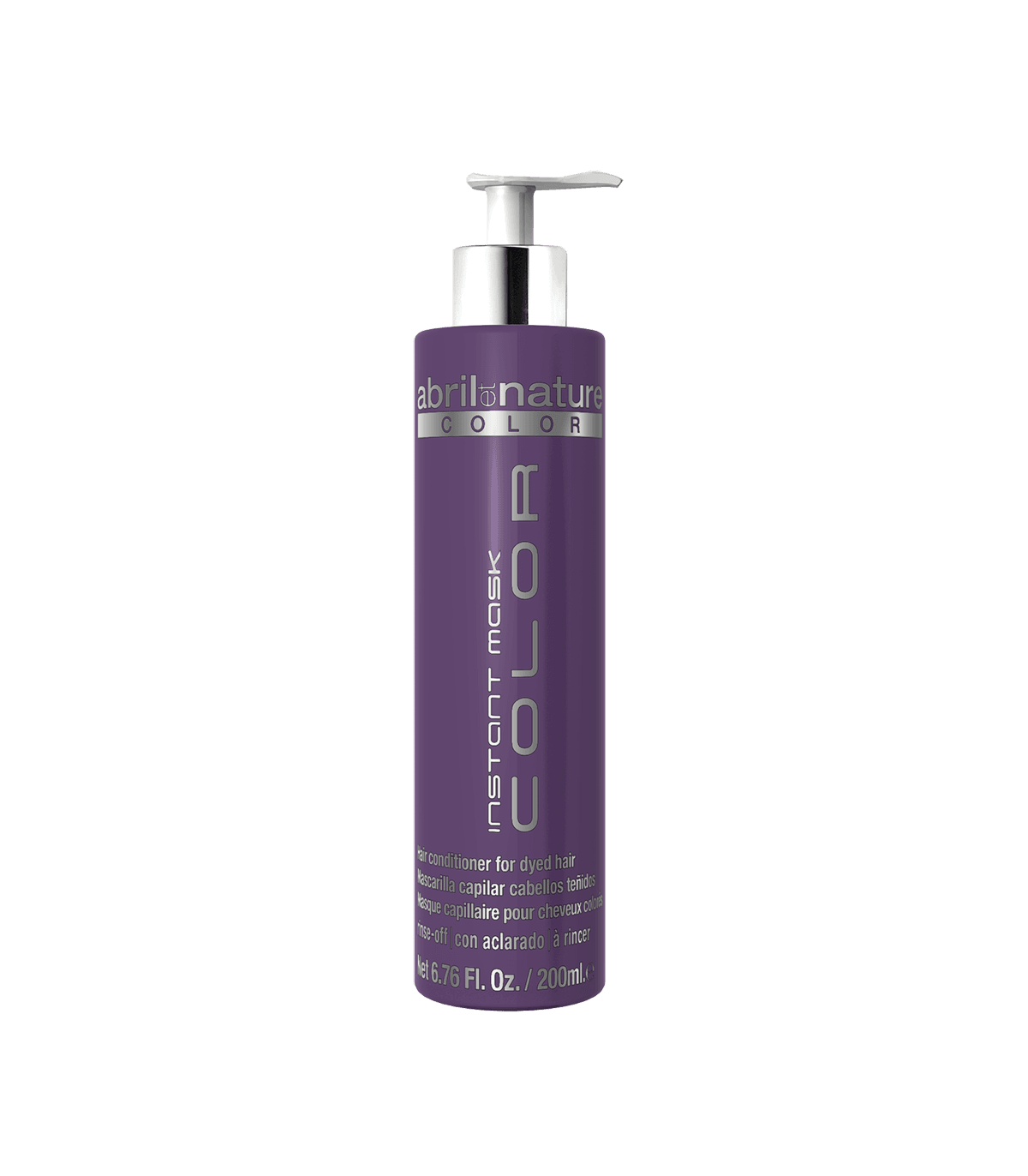 MASCARILLA CAPILAR CABELLOS TEÑIDOS INSTANT MASK COLOR ABRIL ET NATURAL 200 ML - Beauty Fair Cosmetics