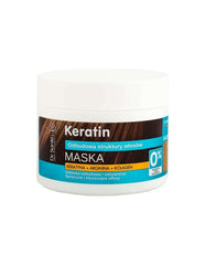 MASCARILLA KERATINA REGENERADORA Y NUTRITIVA DR.SANTE KERATIN 300 ML - Beauty Fair Cosmetics