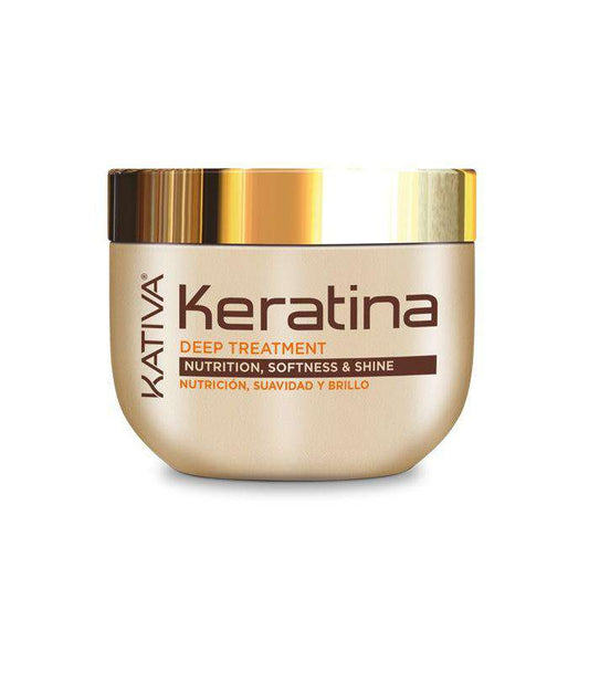 MASCARILLA KERATINA TRATAMIENTO INTENSIVO KATIVA 250 ML - Beauty Fair Cosmetics