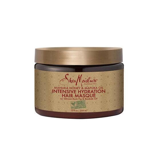 MASCARILLA MANUKA HONEY & MAFURA OIL INTENSIVE HYDRATION MASQUE SHEA MOISTURE 340g - Beauty Fair Cosmetics