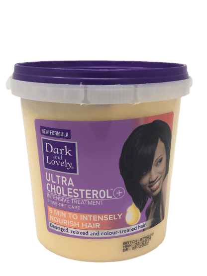 MASCARILLA ULTRA CHOLESTEROL PLUS INTENSIVE TREATMENT DARK AND LOVELY 900 ML - Beauty Fair Cosmetics